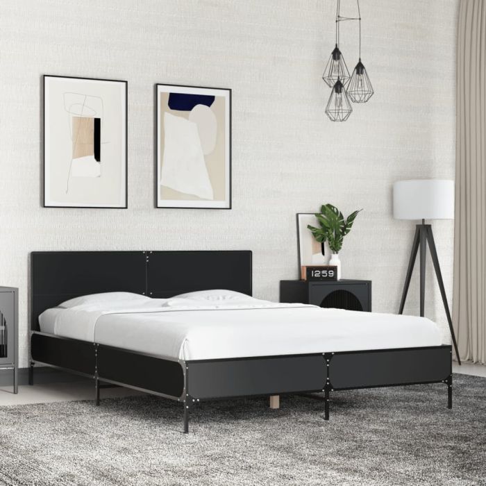Bedframe Black 140x200cm