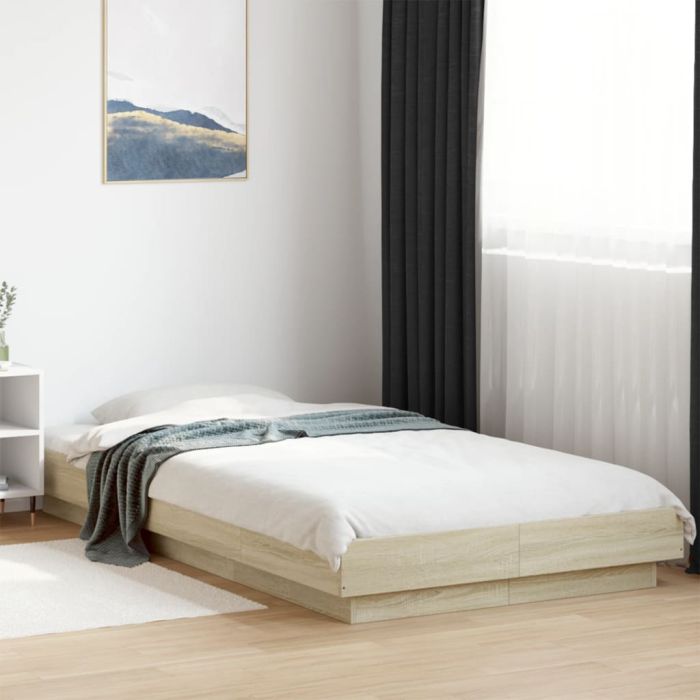 Bedframe Sonoma Oak 75x190cm Small Single
