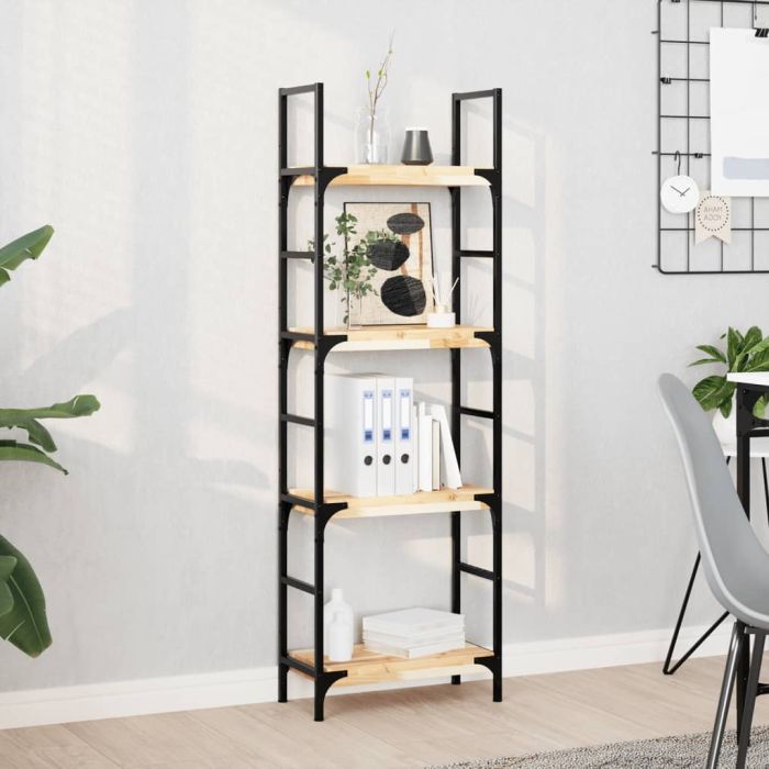 Floating Shelf 40x20x4 cm Untreated Solid Wood Acacia