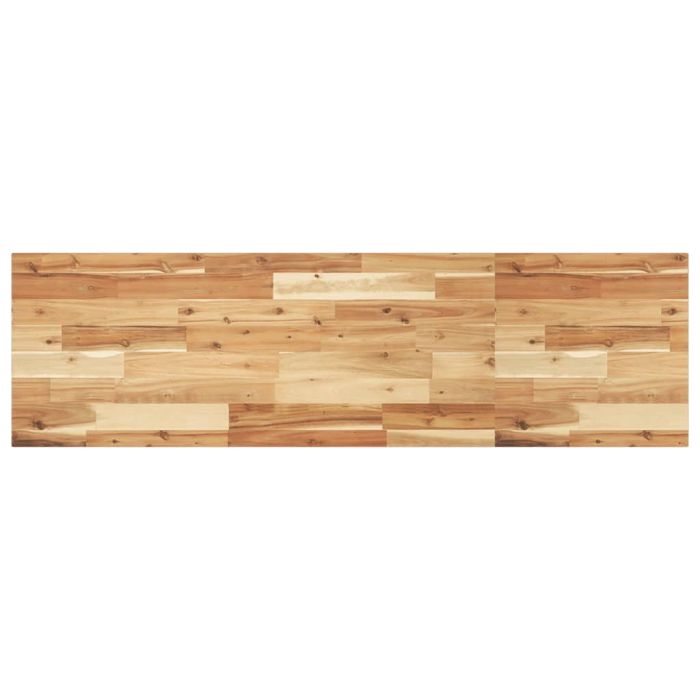 Bathroom Vanity Top Oil Finished 140x40x2 cm Solid Wood Acacia
