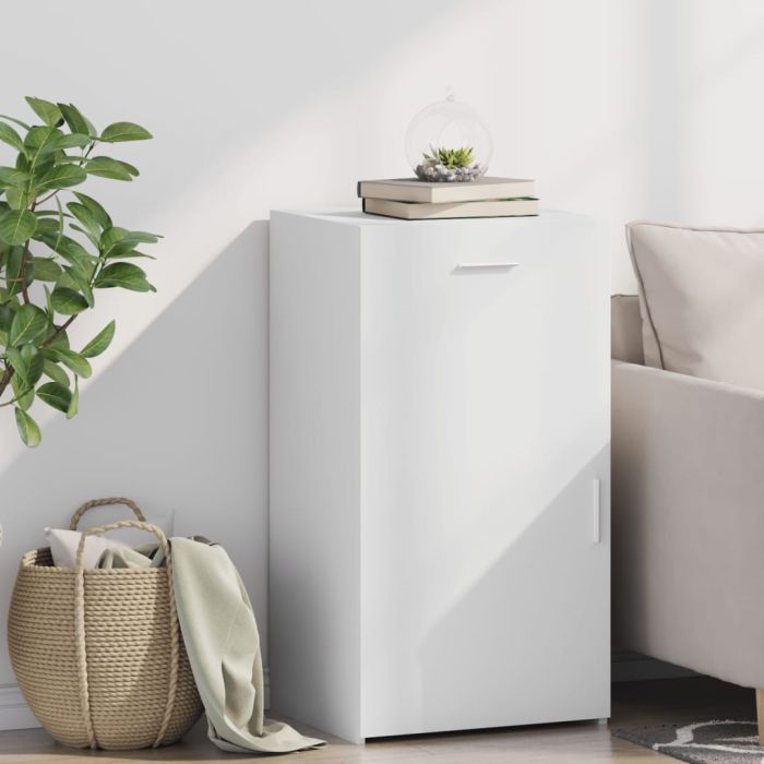 Sideboard White 50x42.5x93 cm Engineered Wood