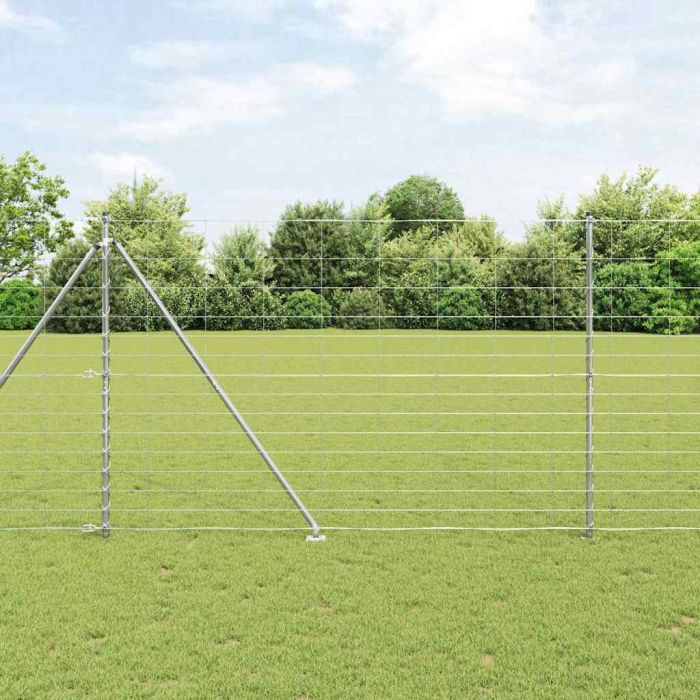 Field Fence 1.6x25 m Galvanised Steel