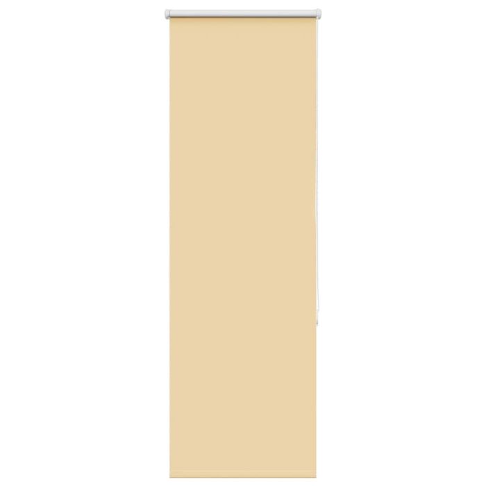 Roller Blind Blackout Beige 45x130 cm Fabric Width 40.7 cm Polyester
