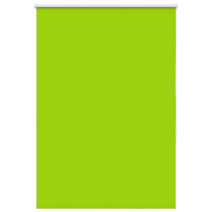 Roller Blind Blackout Leaves Green 95x175 cm Fabric Width 90.7 cm Polyester