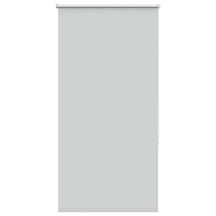 Roller Blind Blackout Light Grey 80x150 cm Fabric Width 75.7 cm Polyester