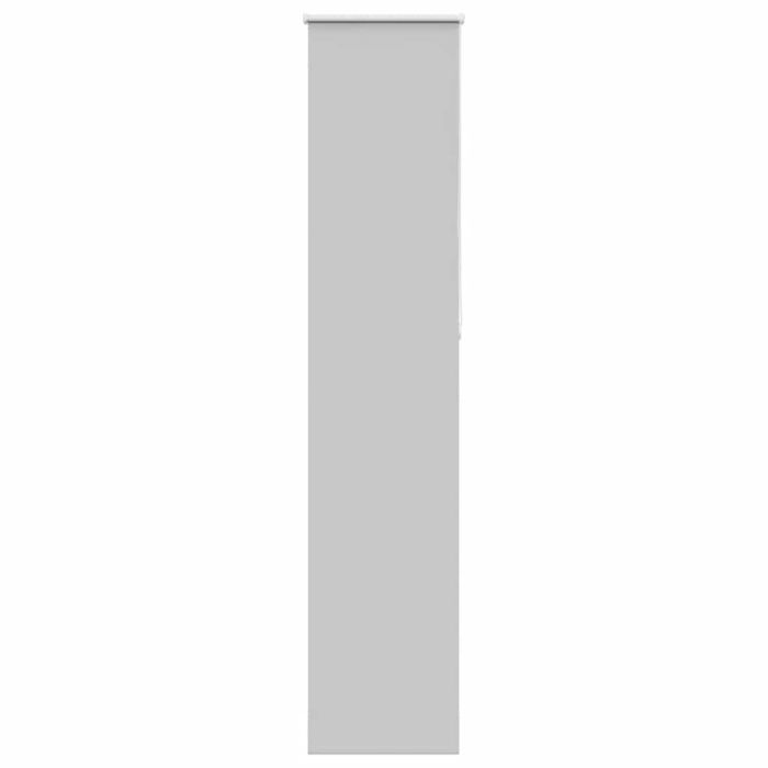 Roller Blind Blackout Light Grey 45x210 cm Fabric Width 40.7 cm Polyester
