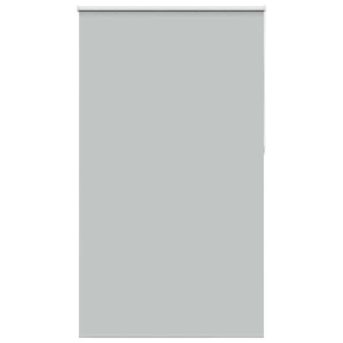 Roller Blind Blackout Light Grey 135x230 cm Fabric Width 131.6 cm Polyester