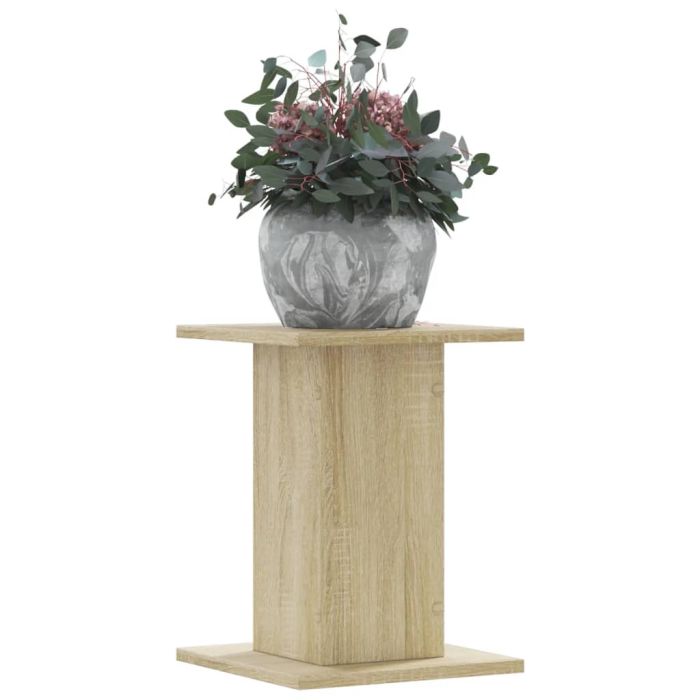OROAK Plant Stands 2 pcs Sonoma 30x30x40 cm Wooden - Oak