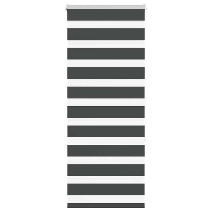 Zebra Blind Black 65x150 cm Fabric Width 60.9 cm Polyester