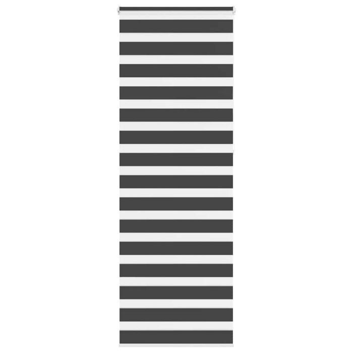 Zebra Blind Black 70x230 cm Fabric Width 65.9 cm Polyester