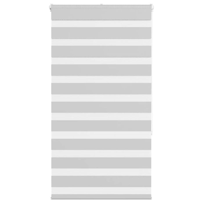 Zebra Blind Light Grey 90x150 cm Fabric Width 85.9 cm Polyester