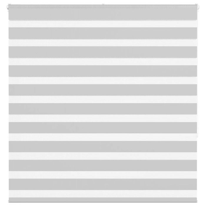 Zebra Blind Light Grey 145x150 cm Fabric Width 140.9 cm Polyester