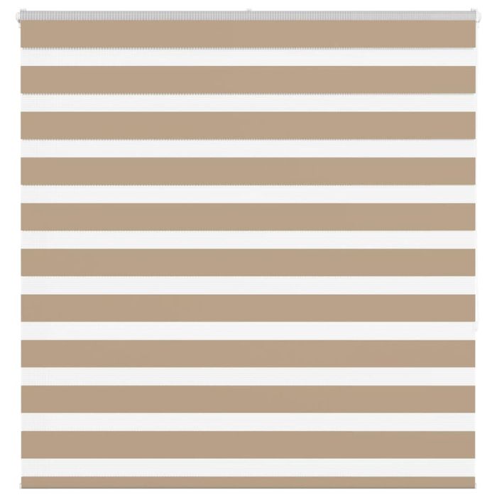 Zebra Blind Sand Brown 140x150 cm Fabric Width 135.9 cm Polyester