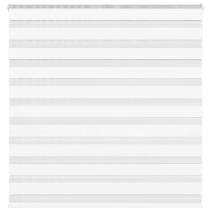 Zebra Blind White 140x100 cm Fabric Width 135.9 cm Polyester