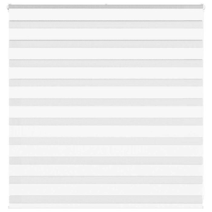 Zebra Blind White 145x100 cm Fabric Width 140.9 cm Polyester