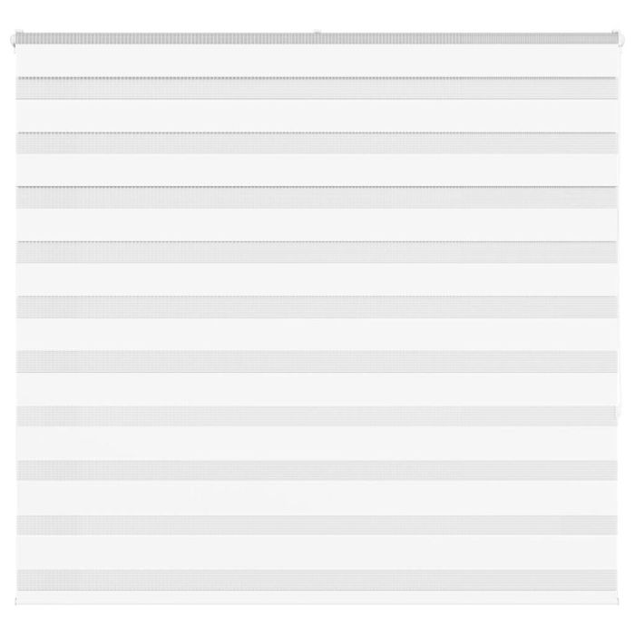 Zebra Blind White 155x150 cm Fabric Width 150.9 cm Polyester