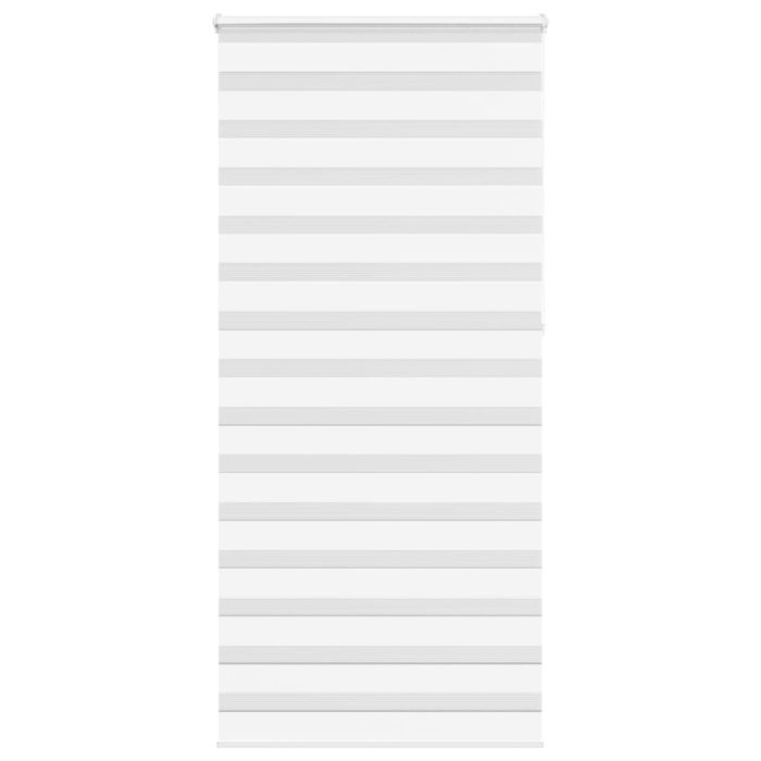 Zebra Blind White 105x230 cm Fabric Width 100.9 cm Polyester