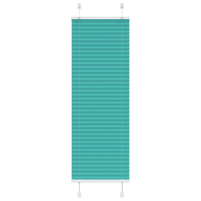 Pleated Blind Petrol Green 50x150 cm Fabric Width 49.4 cm Polyester