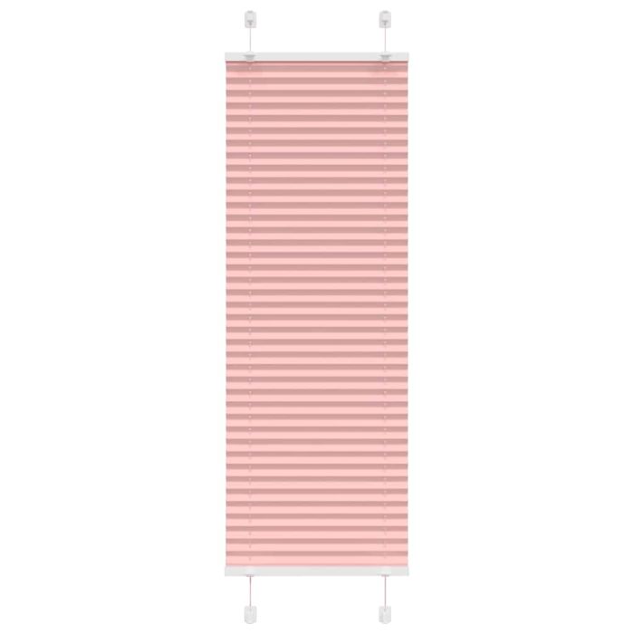 Pleated Blind Pink 45x150 cm Fabric Width 44.4 cm Polyester