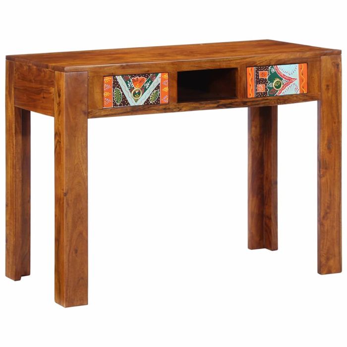 Desk 100x50x75 cm Solid Wood Acacia