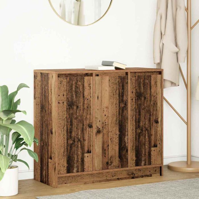 Sideboard Old Wood 85x34x76 cm Engineered Wood