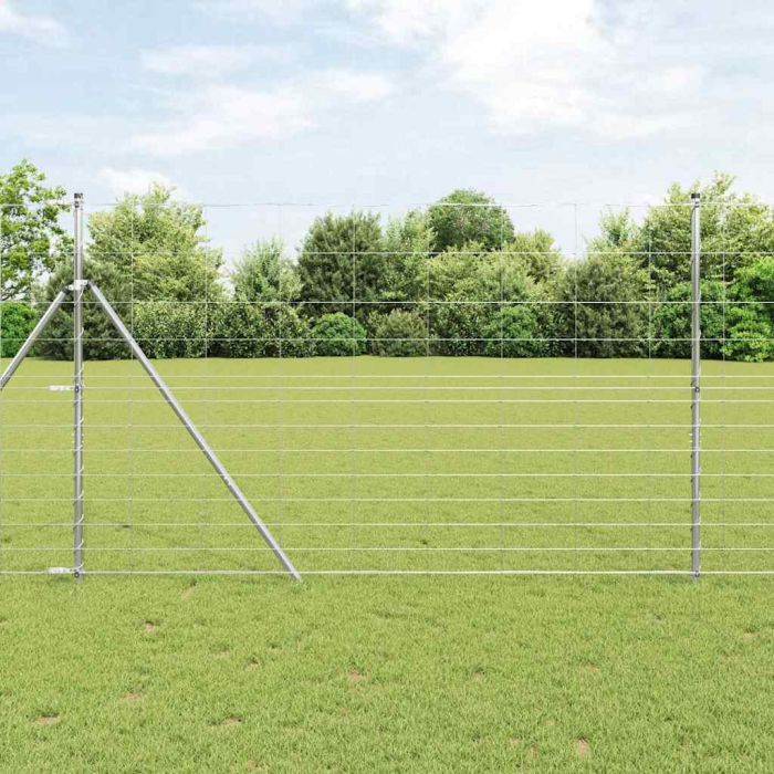 Field Fence 1.5x25 m Galvanised Steel