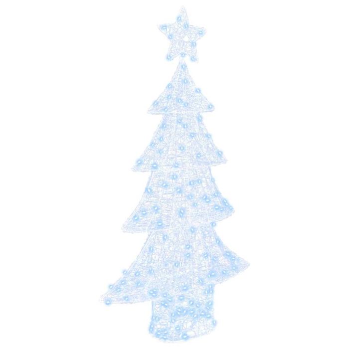 FLYNOR Christmas Tree with 160 LEDs Cold white 150 cm Acrylic