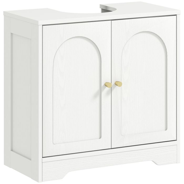 HERON Under Sink Bathroom Cabinet White