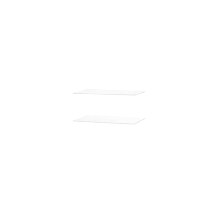 Wall Shelf - SHONA Additional Wardrobe Shelves White 98cm
