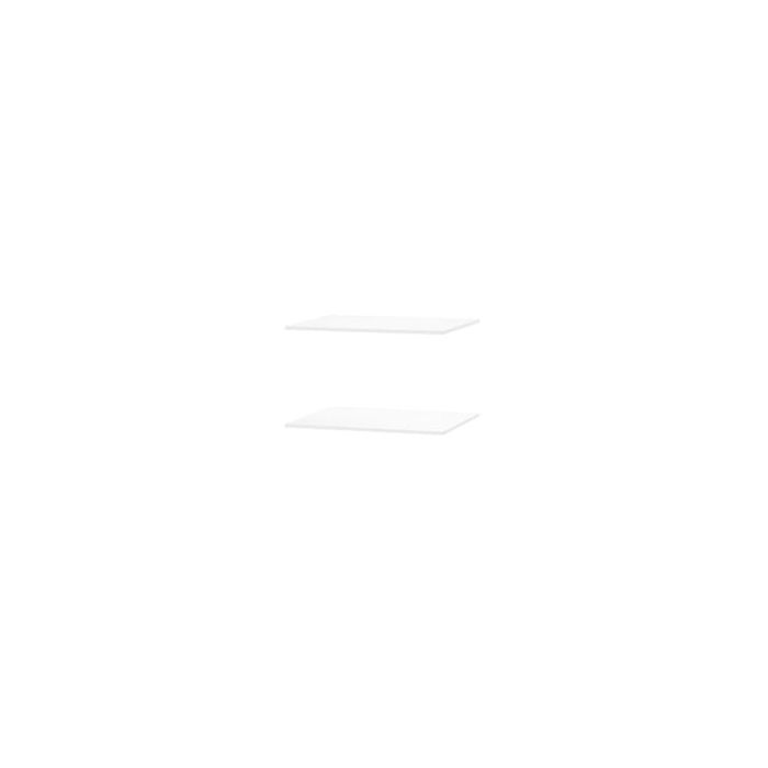 Wall Shelf - SHONA Additional Wardrobe Shelves White 75cm