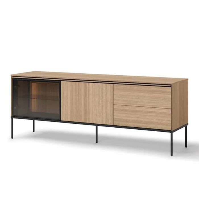VISSORA TV Cabinet Oak Linear 167cm