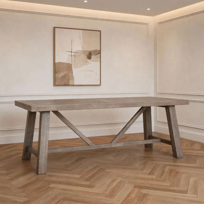 HAVEN Large Dining Table - French Grey