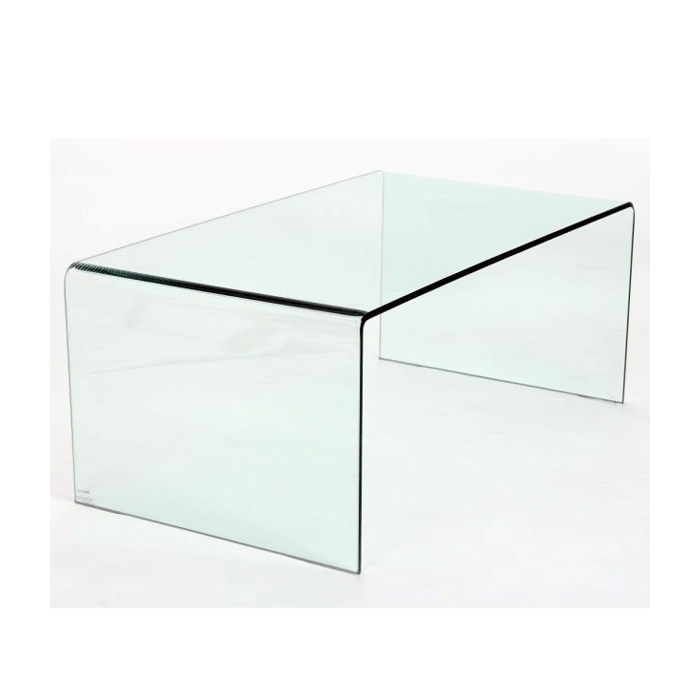 Rochford Clear Tempered Glass Coffee Table - Rectangular