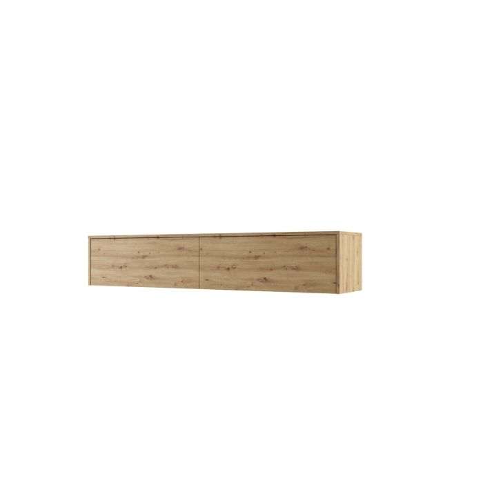 Over Bed Unit for ArtNest Horizontal Wall Bed Concept 160cm - Oak Artisan