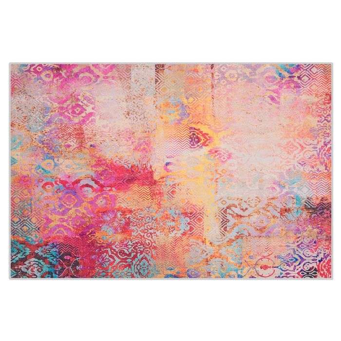 Area Rug Multicolour 140x200cm