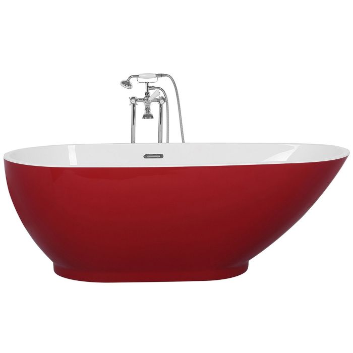 Freestanding Bath 1730 x 820 mm Red GUIANA