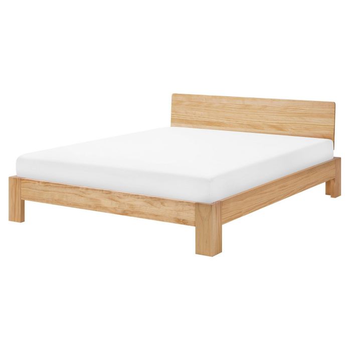 Wooden EU King Size Bed Light ROYAN