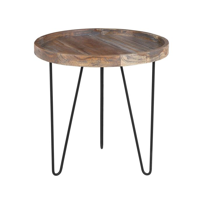 Side Table Dark Wood BONDISS