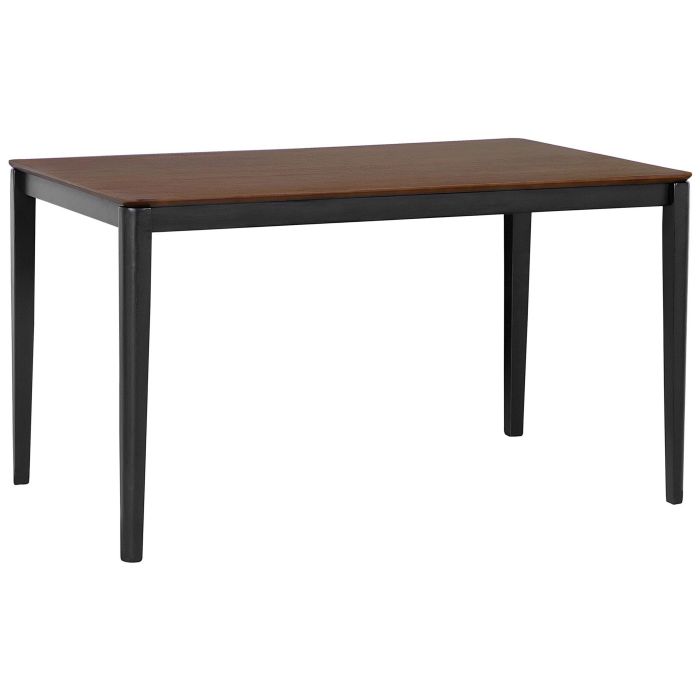 Dining Table 135 x 80 cm Dark Wood CEDAR