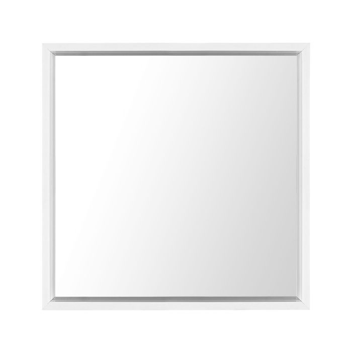 Wall Mirror 50x50cm White