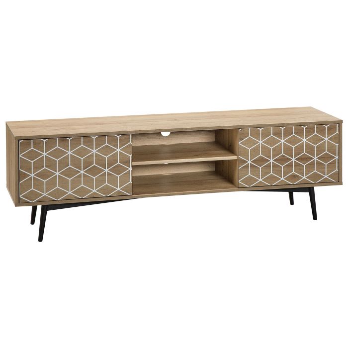 TV Stand Light Wood TORVI