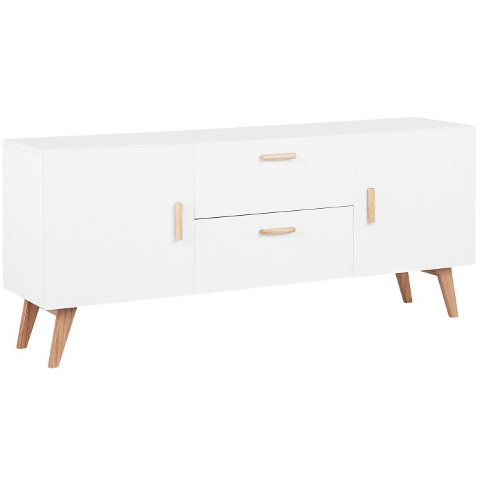 2 Drawer Sideboard White MEET II