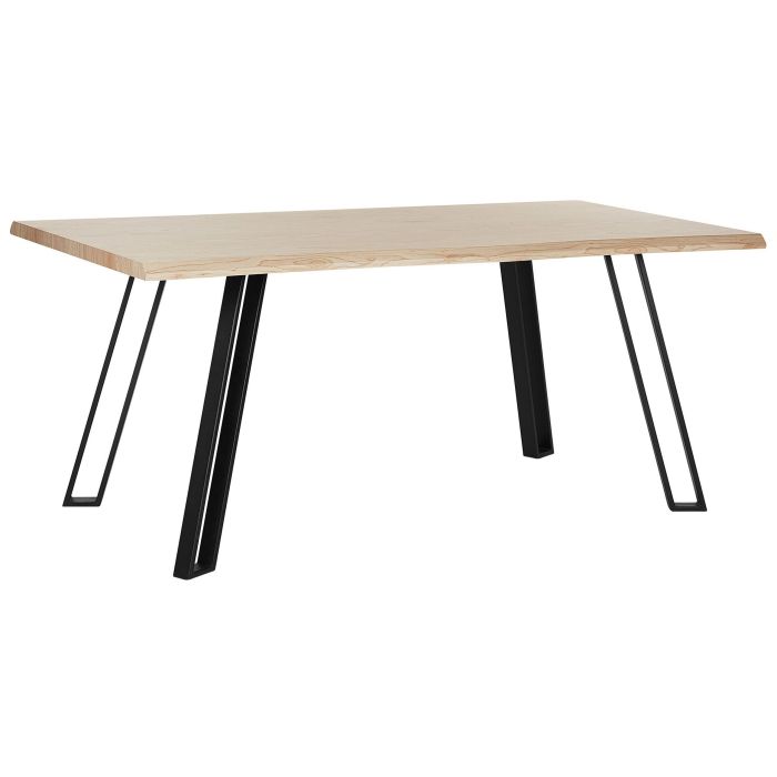Dining Table 180 x 90 cm Light Wood GRAHAM
