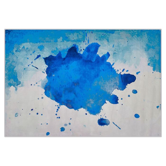 Area Rug 140x200cm Blue