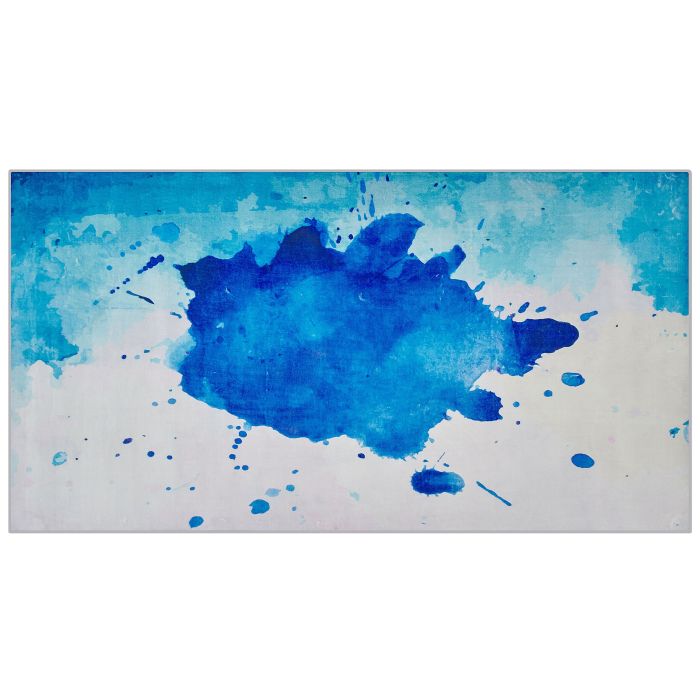 Area Rug 80x150cm Blue