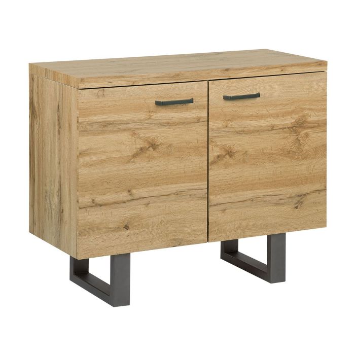 2 Door Sideboard Light Wood TIMBER