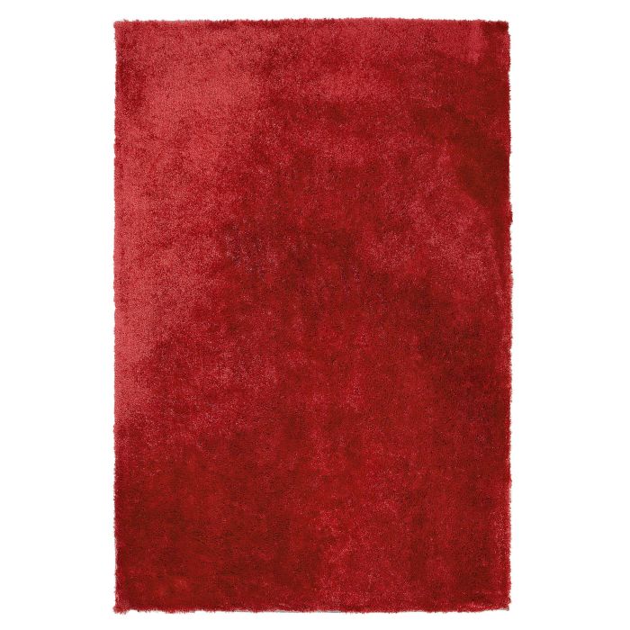 Shaggy Area Rug 140x200cm Red