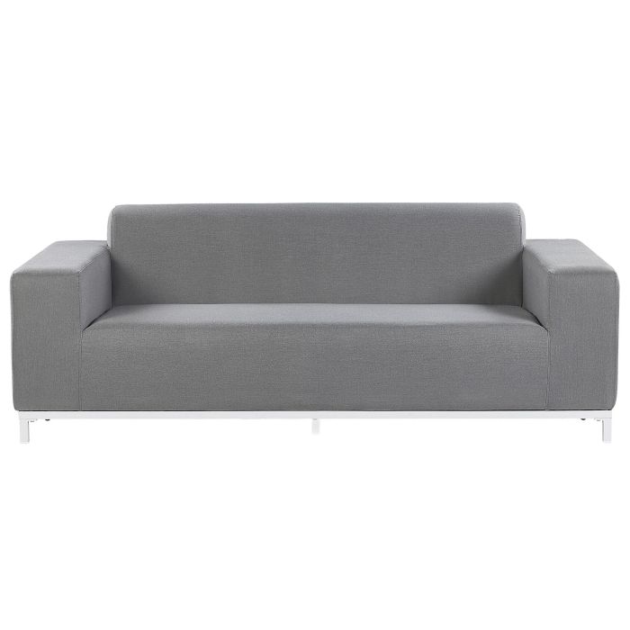 Garden Sofa Grey with White ROVIGO