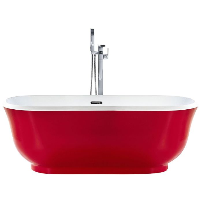 Freestanding Bath 1700 x 770 mm Red TESORO