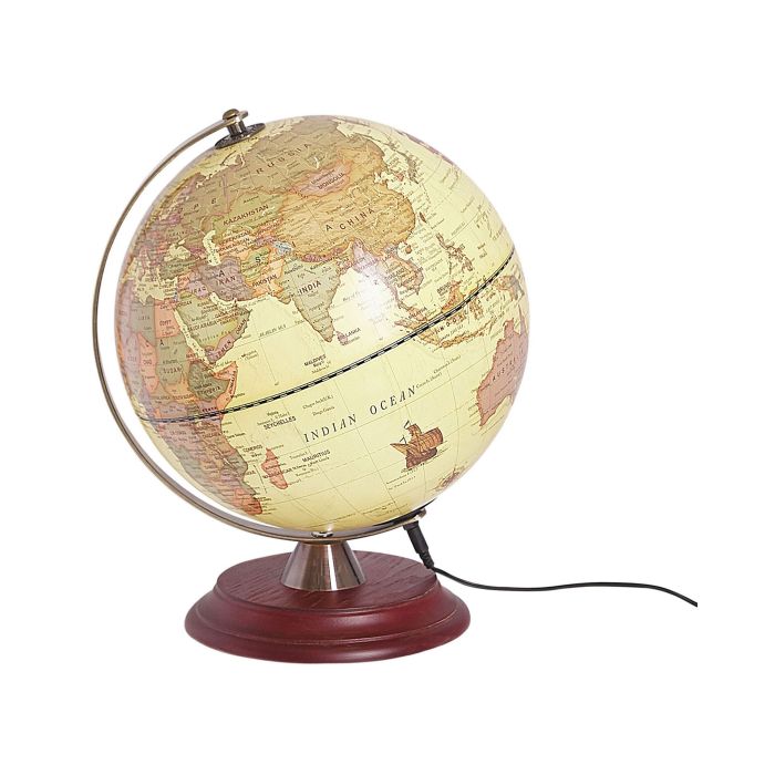 Decorative Globe with LED 30cm Yellow